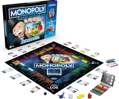 Produktbild von Hasbro E8978100 Monopoly Banking Cash-Back