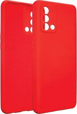 Image de Beline Silicone Case Oppo Reno 6 Lite Red /Edition