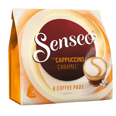 Produktbild von Senseo Cappuccino Caramel | 8 Kaffeepads