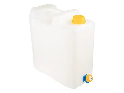 Produktbild von Wasserbehälter 15L mit Kunststoffventil, zugelassen für Trinkwasser