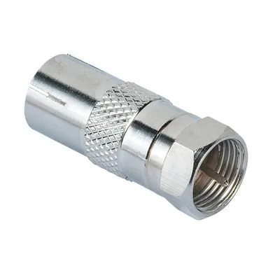 Produktbild von HAMA SAT-Adapter, F-Stecker - Koax-Kupplung (00122486)