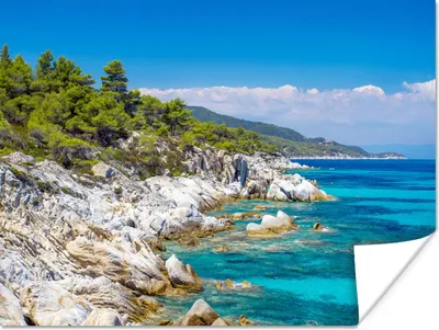 Produktbild von MuchoWow® Poster Meer - Sommer - Tropisch 160x120 cm - Foto Plakat