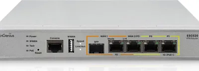 Obrázok produktu pre EnGenius ECC100, IP bezpečnostná kamera, Vnútorné a vonkajšie, Kábel, Strop, Biela, Kupola