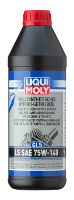 Immagine prodotto di Liqui Moly Olio per ingranaggi ipoidi completamente sintetico (GL5) LS SAE 75W-140 1 litro