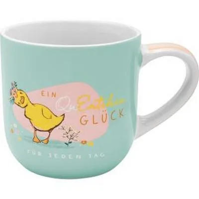 Produktbild von Tasse groß Motiv QuEntchen Glück