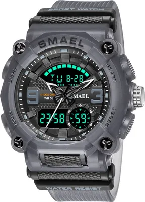 Produktbild von SMAEL FO-14147 Herrenuhr - Schwarz, stoßfest KP14147