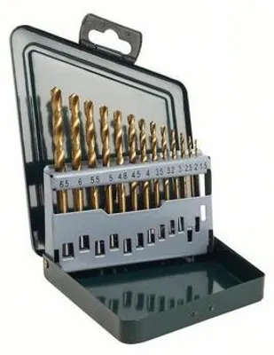Image de Bosch HSS-TiN - Bohrersatz - für Metall - 13 Stücke