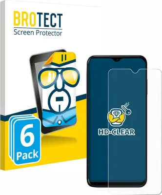 Produktbild von 6x Für Nokia G60 5G Schutzfolie BROTECT Displayschutz Display Schutz Folie Klar Transparent