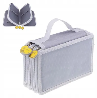 Produktbild von K&M C013 Dreifach Schul-Federmäppchen Sehr Geräumig