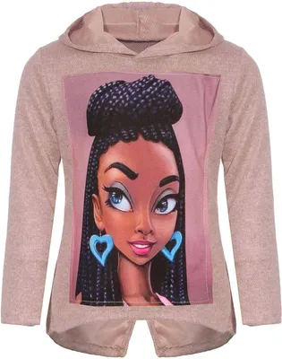 Produktbild von KMISSO Mädchen Pullover mit Kapuze Rosa 104