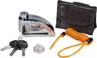 Image de Disque De Sécurité Chromé Avec Alarme, 10 Mm