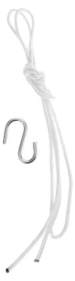 Produktbild von Nylon-Hängemattengurte mit S-Haken für Baumschaukeln und Gartenhängesessel