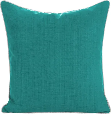 Produktbild von Kissenbezug Garten Wassefest Outdoor 3 türkis 45x45