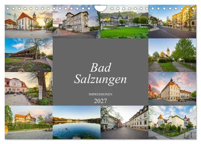 Produktbild von Bad Salzungen Impressionen (Wandkalender 2027 DIN A4 quer), CALVENDO Monatskalender