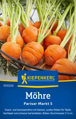 Artikelbild 2 von 'Möhre Pariser Markt 5' aus der Kategorie Möhrensamen