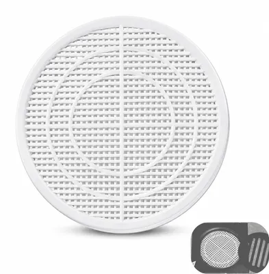 Abflusssieb für Dusche, Haarsieb, Haarfänger, 12,5 cm, PP