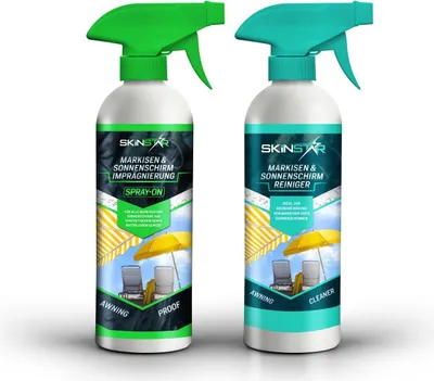 Obrázek produktu pro SkinStar Čistič markýz a slunečníků + hydroizolační sprej ve dvojitém balení