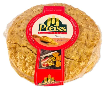 Produktbild von Preiss Südtiroler Schüttelbrot Sesam 200g