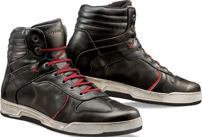 Produktbild von Stylmartin Iron Motorrad Schuhe, schwarz/rot, 44
