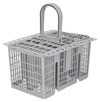 Besteckkorb für Geschirrspüler, grau, passend für Whirlpool, Bauknecht, Indesit