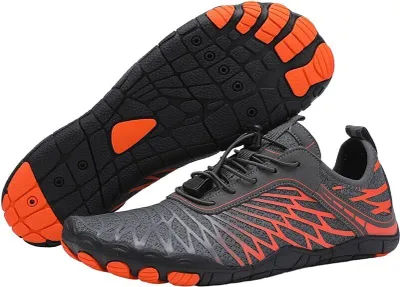 Produktbild von Damen Barfußschuhe von Hike Footwear, Unisex Outdoor Barfußschuhe mit Weiter Zehenbox, Gesund & Rutschfest