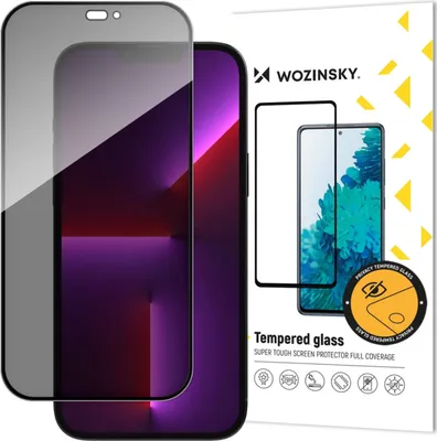 Obrázok produktu pre MG Full Glue Privacy ochranné sklo na iPhone 14 Pro Max, čierne