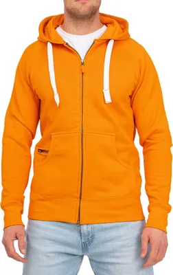 Produktbild von Mivaro Herren Sweatjacke mit Kapuze große Größen bis 5XL Regular Fit 70% Baumwolle 30% Polyester weich gefüttert Reißverschluss pflegeleicht bequem ideal für Freizeit und Arbeit