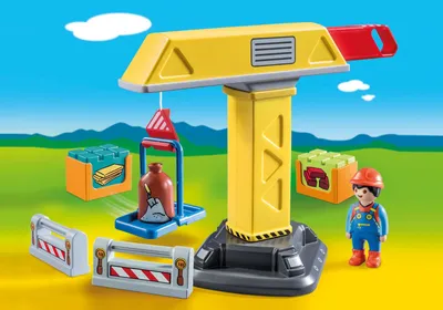 Immagine prodotto di PLAYMOBIL® 70165 Gru da cantiere