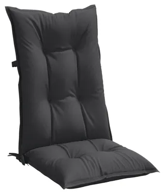 Obrázok produktu pre vidaXL Vysoké vankúše na operadlo 2 ks. Melange antracit 120x50x7cm látka