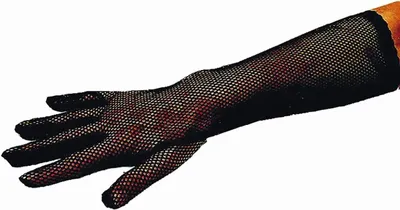 Produktbild von Netzhandschuhe sw,lang 01 Gr. 07, 075, Größe:07