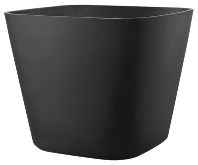 Produktbild von DEROMA Quadro Origin Pflanzkübel Anthrazit, eckig 30 L, frost- und UV-beständig, 38 x 32 cm