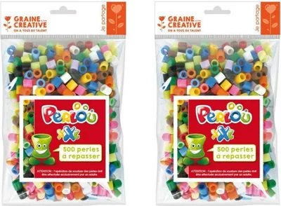 Produktbild von 1000 XXL-Bügelperlen 10 mm