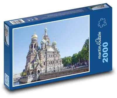 Produktbild von Puzzle 2000 Kirche in Sankt Petersburg - martinpuzzle