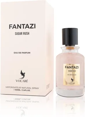 Produktbild von Volare Fantazi Sugar Rush | Gourmand Citrus Aromatic Eau de Parfum Unisex, 100 ml | Calabrian Bergamot, Grapefruit & Mandarin