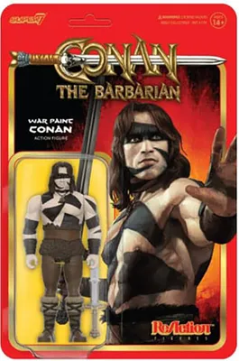 Image de Conan le Barbare ReAction Figurine Wave 02 Conan (War Paint) 10 cm