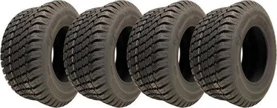 Productafbeelding van 4x Banden voor Grasmaaier 16x6.50-8 4Ply - Grasbanden Set
