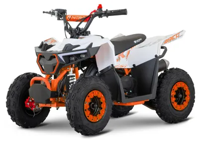 Produktbild von Pocketquad Kinder Quad 49ccm Benzin Mini ATV HULKI Sport 2Takt 6 Zoll Orange