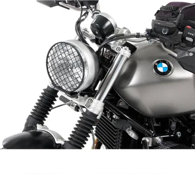 Produktbild von Hepco Becker Bmw R Nine T Scrambler 16 7006502 00 01 Scheinwerferschutz Silber  Silber One Size