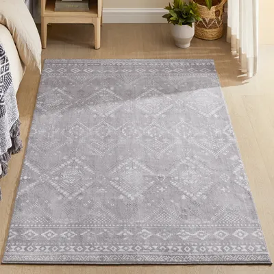 Produktbild von SONGMICS HOME Teppich, 120 x 170 cm, Wohnzimmerteppich, rutschfest, flauschig