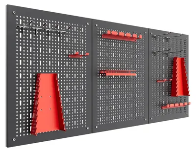 Immagine prodotto di Planner - Pannello forato per appendere attrezzi, scaffale da parete da officina