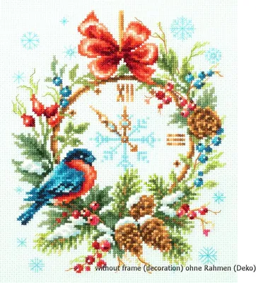 Produktbild von Magic Needle Zweigart Edition Kreuzstich Set "Weihnachtszeit", Zählmuster, 17x22cm