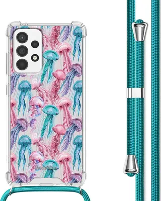 Obrázok produktu pre imoshion Designové puzdro so šnúrou pre Samsung Galaxy A53 - Medúza Akvarel