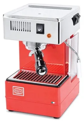 Obrázek produktu pro Quickmill STRETTA, Espresso kávovar, 1,8 l, Mletá káva, 1080 W, Červená, Stříbrná