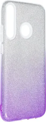Zdjęcie produktu dla König Design Etui kompatybilne z Huawei P40 Lite E Plastikowe miękkie etui na telefon - Fioletowe etui na telefon komórkowy
