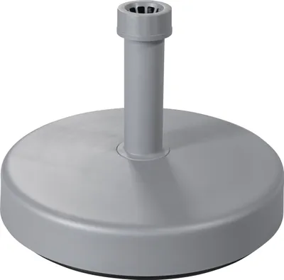 Produktbild von doppler Füllsockel rund 25 Liter, Kunststoff Silber