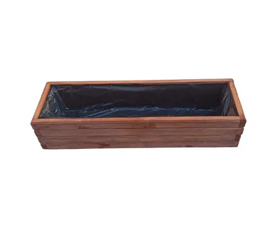 Obrázok produktu pre FKL DESIGN Home Deco NEW drevený kvetináč TOP plantáž D2 orech (100 cm)
