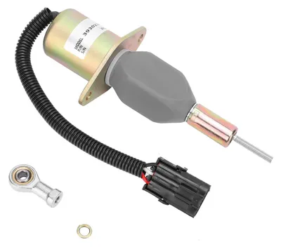 Productafbeelding van Magnetisch ventiel DC24V - Brandstofafsluitventiel - Accessoire voor graafmachines - Robuuste uitvoering