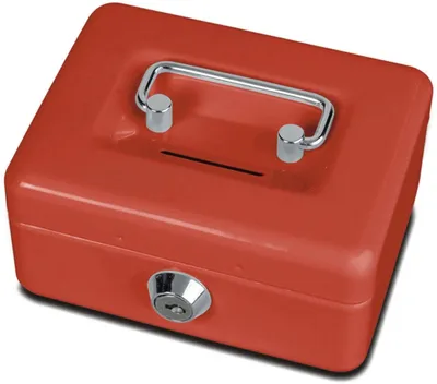 Image de MAUL Caissette à monnaie 10.5 x 12.5 x 6.1 cm rouge