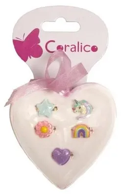 Image de Lot de 5 bagues - Coralico