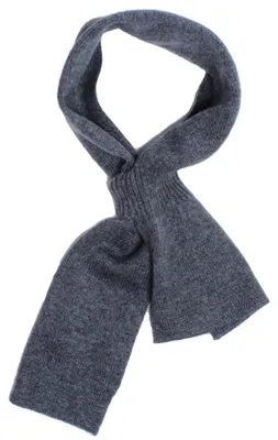 Produktbild von TUMELO Loop Schal Damen & Herren, edler 100% Cashmere Rundschal, warmer Loopschal - Anthrazit